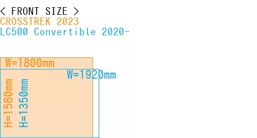 #CROSSTREK 2023 + LC500 Convertible 2020-